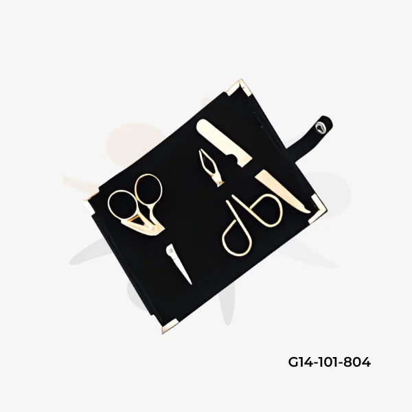 3 Pcs Gold Plated Manicure Sets