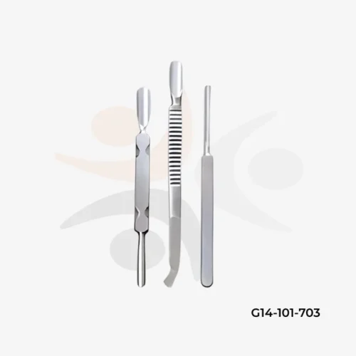 3-Piece Mixed Podiatry & Cuticle Instrument Set