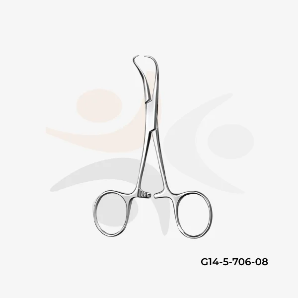 G14 Surgical Backhaus Towel Clamp provides secure fixation of surgical drapes and towels during medical and surgical procedures.