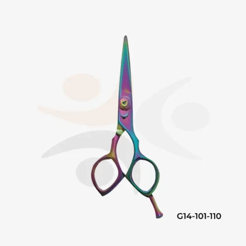 Barber Scissors with Adjustable Screw