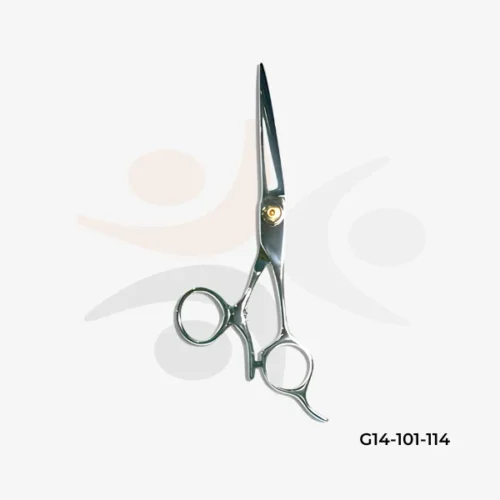 Barber Scissors with Adjustable Screw