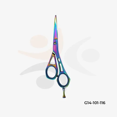 Barber Scissors with Adjustable Screw