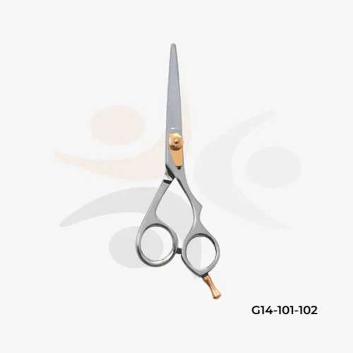 Barber Scissors with Adjustable Screw