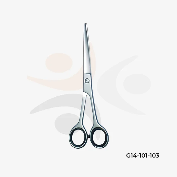 Barber Scissors with Adjustable Screw