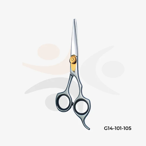 Barber Scissors with Adjustable Screw
