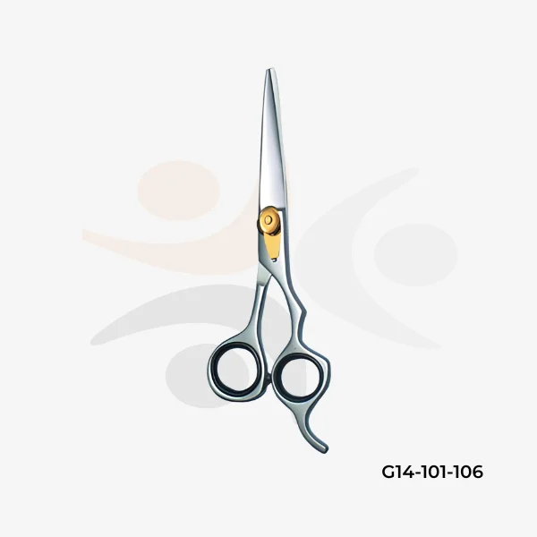 Barber Scissors with Adjustable Screw