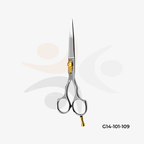 Barber Scissors with Adjustable Screw