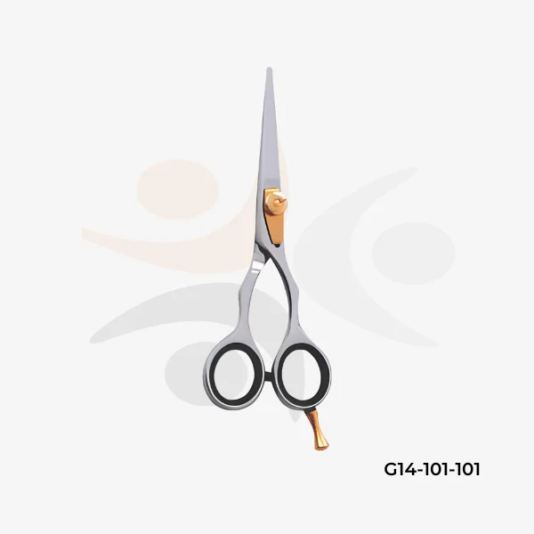 Barber Scissors with Adjustable Screw