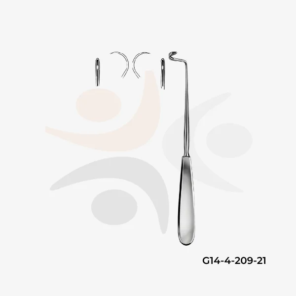Deschamps Ligature Needle blunt for right hand (2)