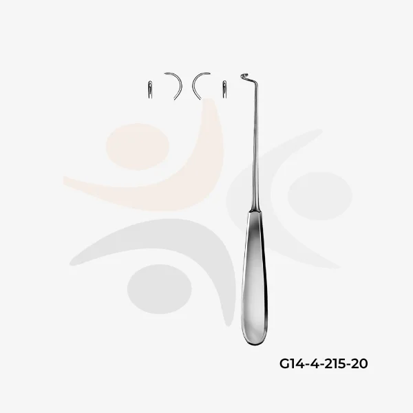 Deschamps Ligature Needle blunt for right hand (5)