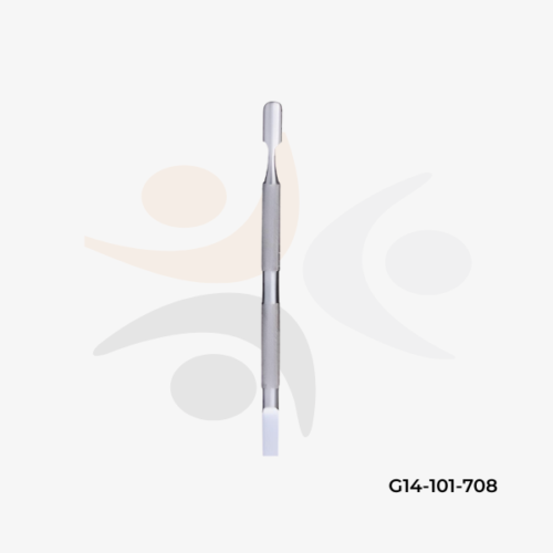 Dual-Ended Cuticle Pusher & Flat Scraper Tool