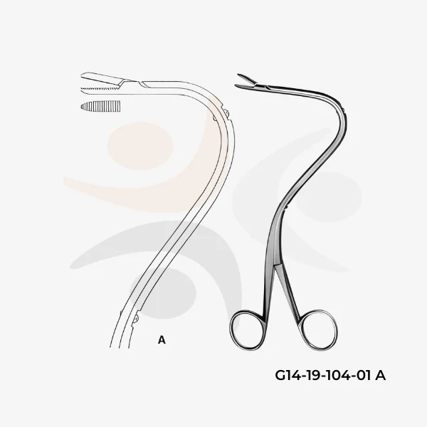 Elsasser Nephrostomy Forceps
