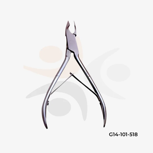 Professional Cuticle Nippers Double Spring Lap Joint