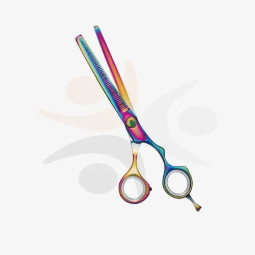 Professional Rainbow Titanium Thinning & Blending Shears 40 teeth