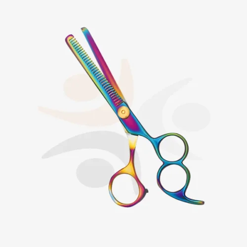 Professional Rainbow Twin-Ring Thinning & Blending Shears