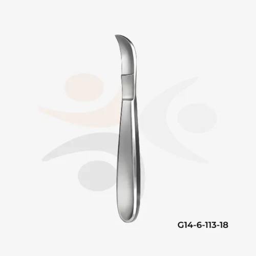 Reiner Plaster Knife Curved Blade