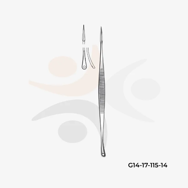 Saalfeld Comedone Extractor Curved