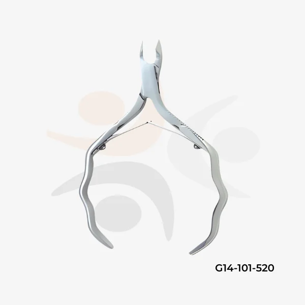 Wavy Handle Professional Cuticle Nippers
