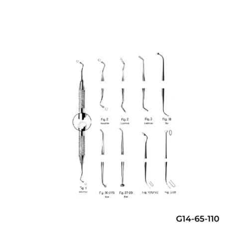 G14 Surgical Westcott Filling Instruments are designed for precise placement, adaptation, and contouring of dental restorative materials.