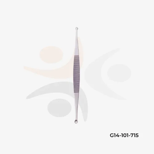 Dual-Ended Black Head Remover & Cuticle Pusher Tool