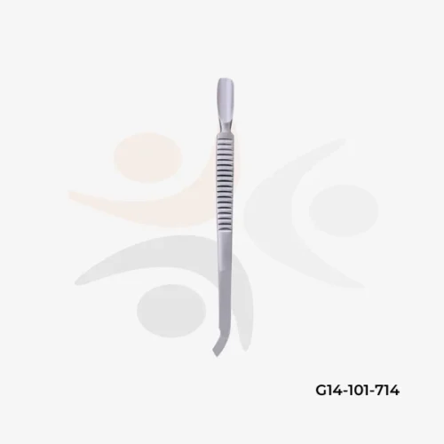 Dual-Ended Cuticle Pusher & Angled Scraper Tool