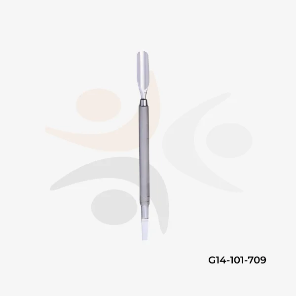 Dual-Ended Cuticle Pusher & Chisel Scraper Tool
