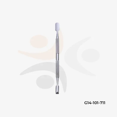 Dual-Ended Cuticle Pusher & Curved Scraper Tool