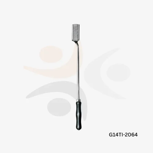 Equine Dental Float Upper Molar Rasp (Offset Shank Pattern)