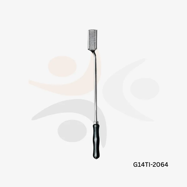 Equine Dental Float Upper Molar Rasp (Offset Shank Pattern)