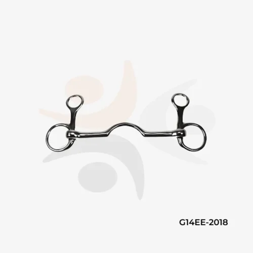 Stainless Steel Ported Hanging Cheek Bit