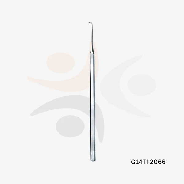 Premium Equine Dental Pick Explorer (Right-Angle Fine Tip)