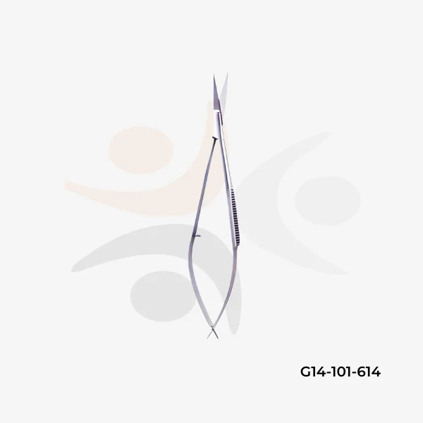 Professional Eye Tweezer Scissors Spring Action