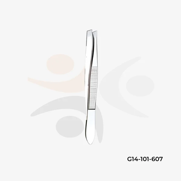 Professional Precision Slant-Square Tip Tweezers