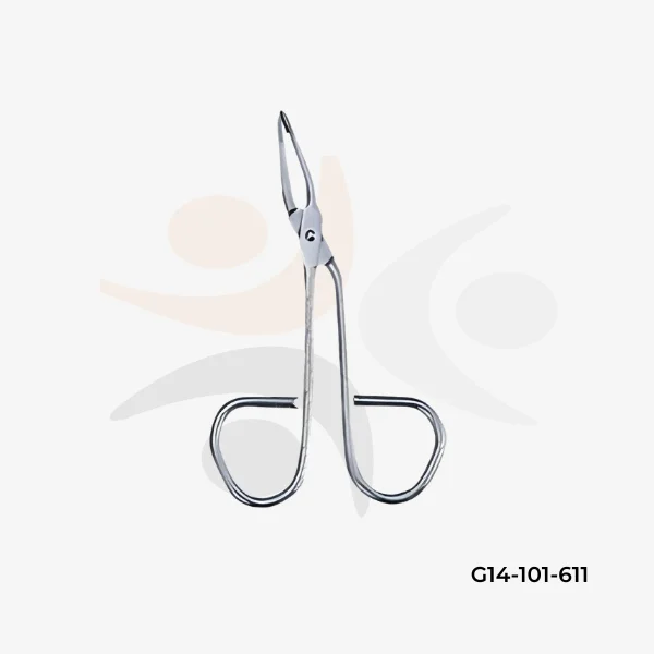 Professional Scissors-Style Eyebrow Tweezer Forceps