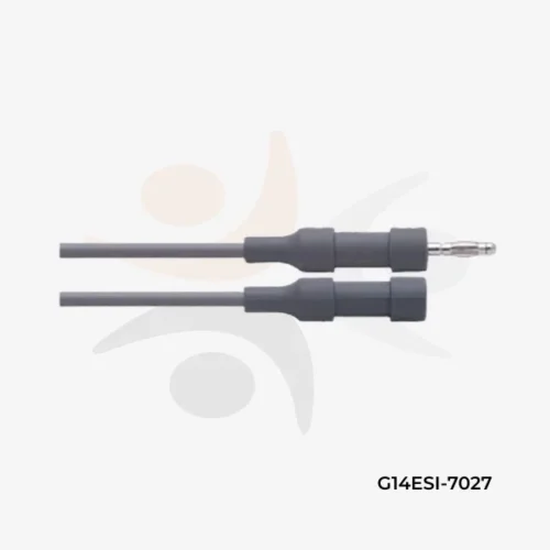 Silicone Monopolar Endoscopic Cable 10 ft (4mm Female Connector)